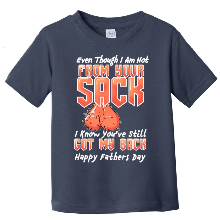 Not From Your Sack I Know You've Still Got My Back Toddler T-Shirt