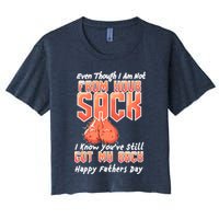 Not From Your Sack I Know You've Still Got My Back Crop Top