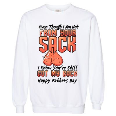 Not From Your Sack I Know You've Still Got My Back Garment-Dyed Sweatshirt