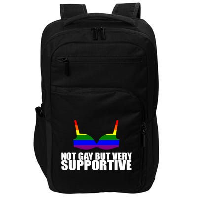 Not Gay But Very Supportive Boobs Impact Tech Backpack