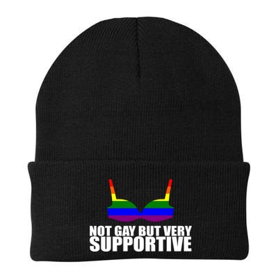 Not Gay But Very Supportive Boobs Beanie