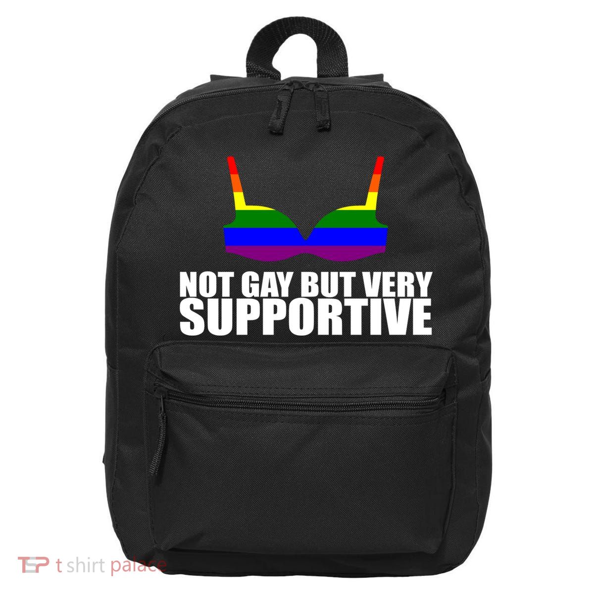 Not Gay But Very Supportive Boobs 16 in Basic Backpack