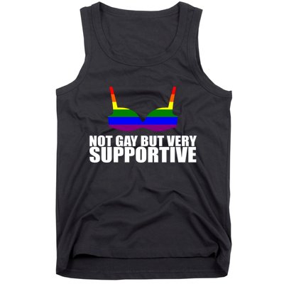 Not Gay But Very Supportive Boobs Tank Top