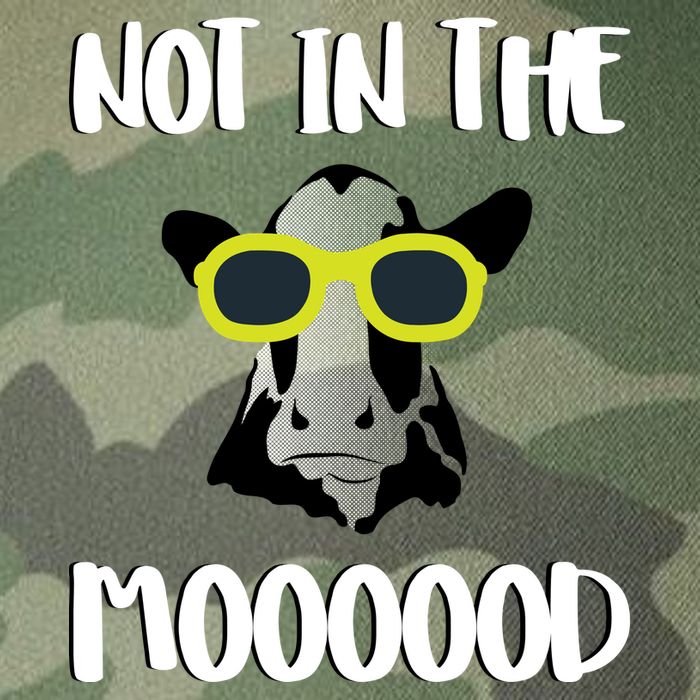 Not In The Moooood Legacy Tie Dye Trucker Hat