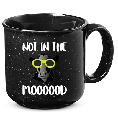Not In The Moooood 15oz Campfire Ceramic Mug