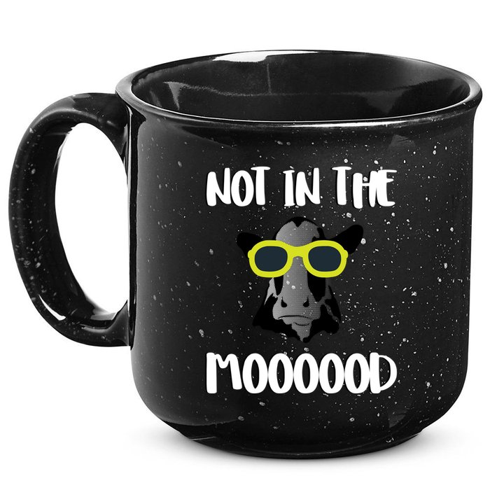 Not In The Moooood 15oz Campfire Ceramic Mug