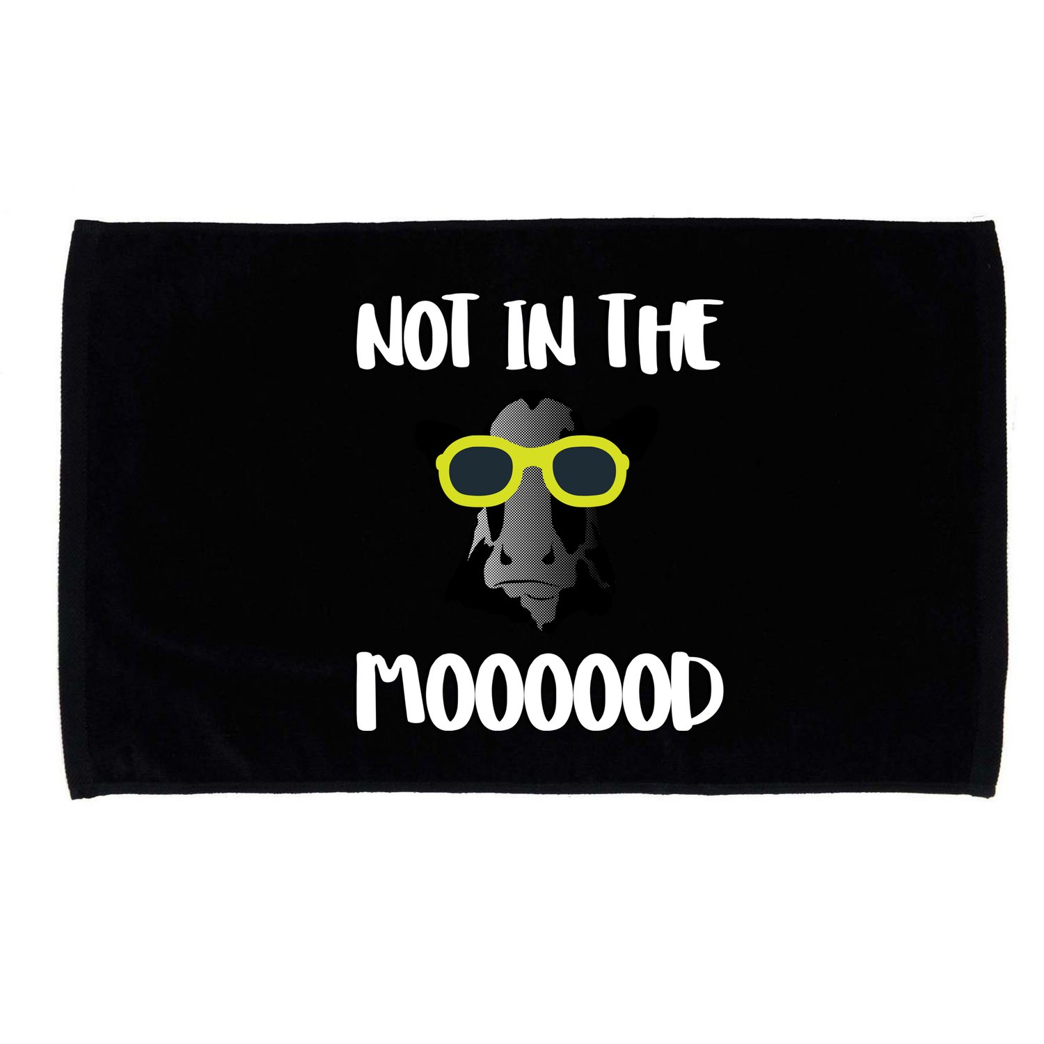 Not In The Moooood Microfiber Hand Towel