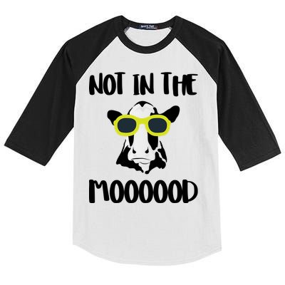 Not In The Moooood Kids Colorblock Raglan Jersey