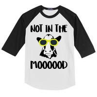 Not In The Moooood Kids Colorblock Raglan Jersey