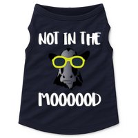 Not In The Moooood Doggie Tank