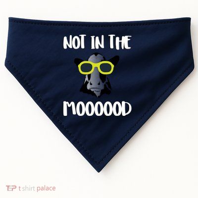 Not In The Moooood USA-Made Doggie Bandana
