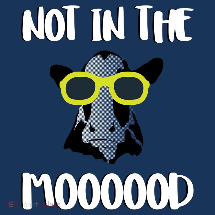 Not In The Moooood Hoodie