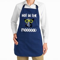 Not In The Moooood Apron