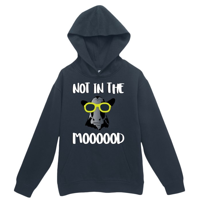 Not In The Moooood Urban Pullover Hoodie