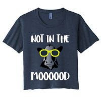 Not In The Moooood Crop Top