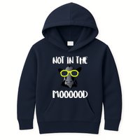 Not In The Moooood Kids Hoodie