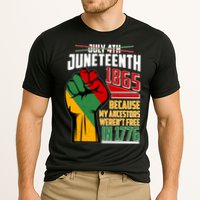 Not July 4th Juneteenth 1865 My Ancestors Weren't Free In 1776 Cooling Performance Crew T-Shirt