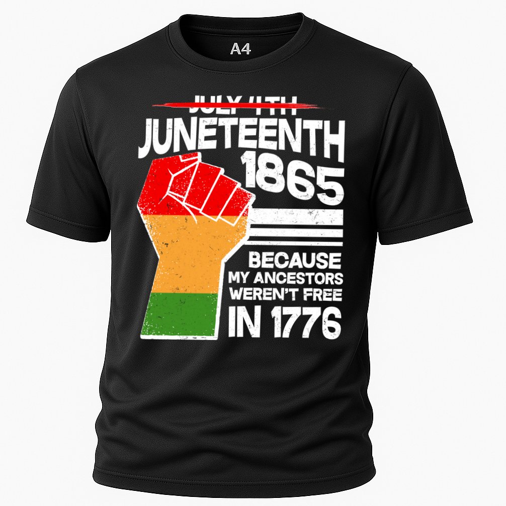 Not July 4th Juneteenth 1885 Performance Shirt