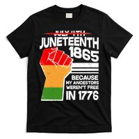 Not July 4th Juneteenth 1885 T-Shirt