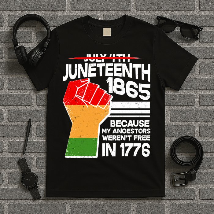Not July 4th Juneteenth 1885 T-Shirt