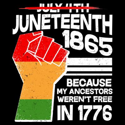 Not July 4th Juneteenth 1885 T-Shirt
