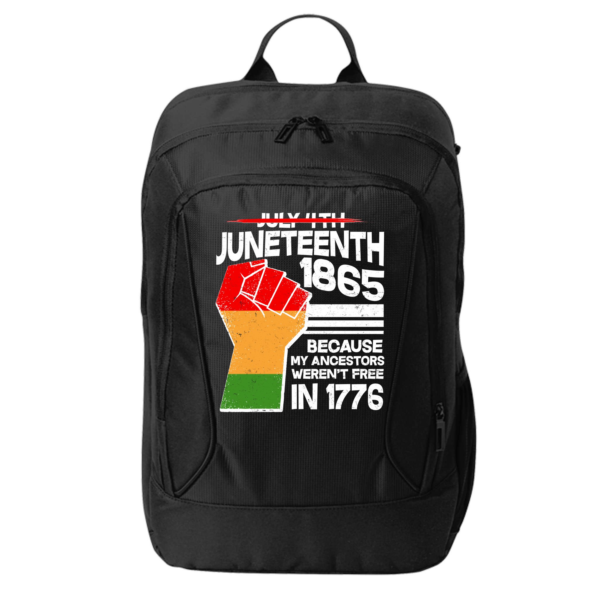 Not July 4th Juneteenth 1885 City Backpack