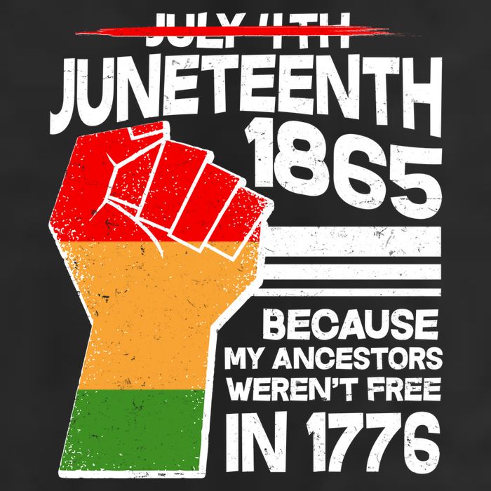 Not July 4th Juneteenth 1885 Golf Towel