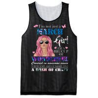 Not Just A March Girl Wonderful Sassy Birthday  Mesh Reversible Basketball Jersey Tank