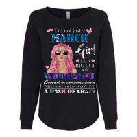 Not Just A March Girl Wonderful Sassy Birthday  Womens California Wash Sweatshirt