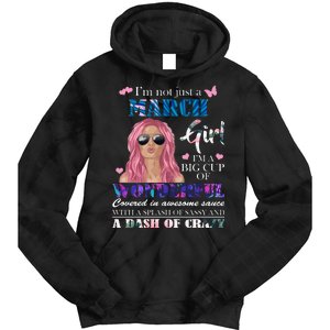 Not Just A March Girl Wonderful Sassy Birthday  Tie Dye Hoodie