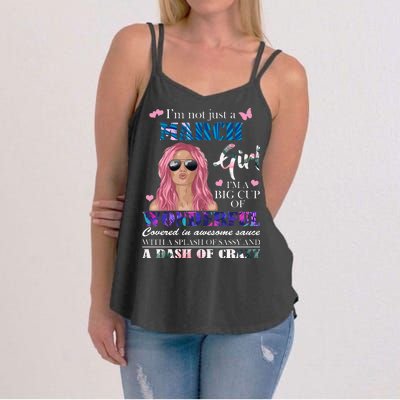 Not Just A March Girl Wonderful Sassy Birthday  Women's Strappy Tank