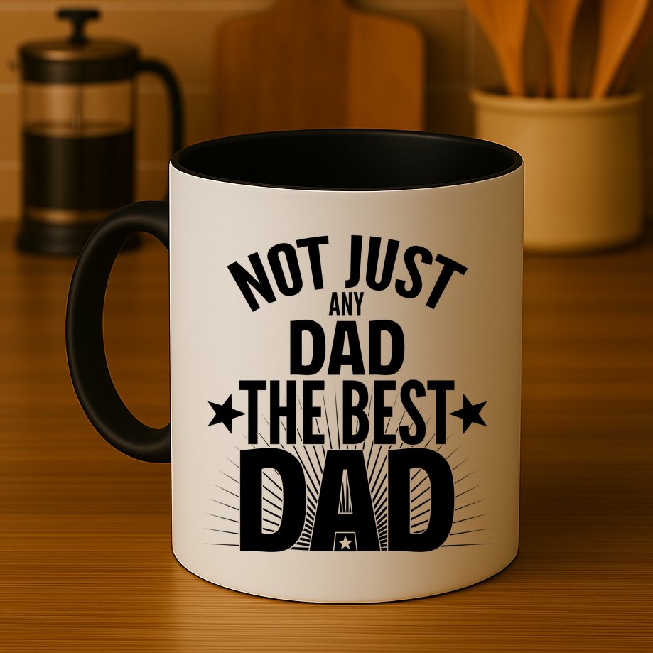 Not Just Any Dad The Best Dad Mug