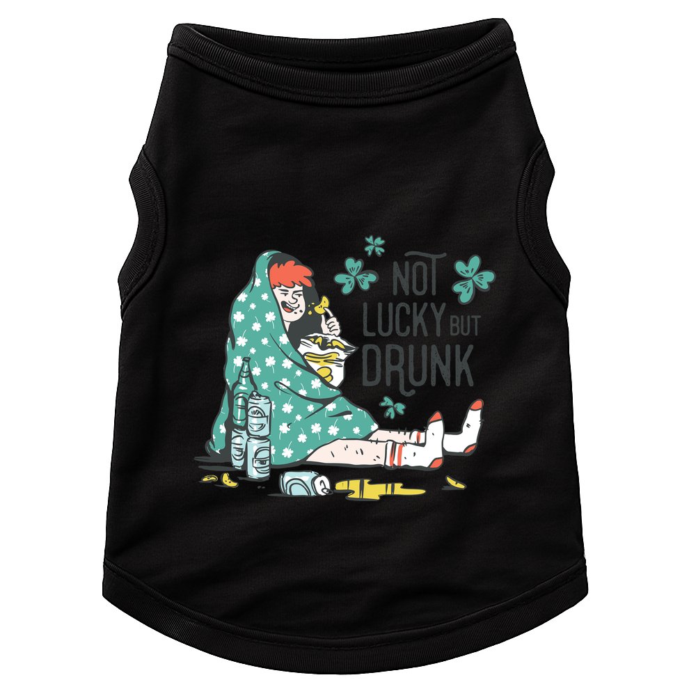 Not Lucky But Drunk Doggie Tank