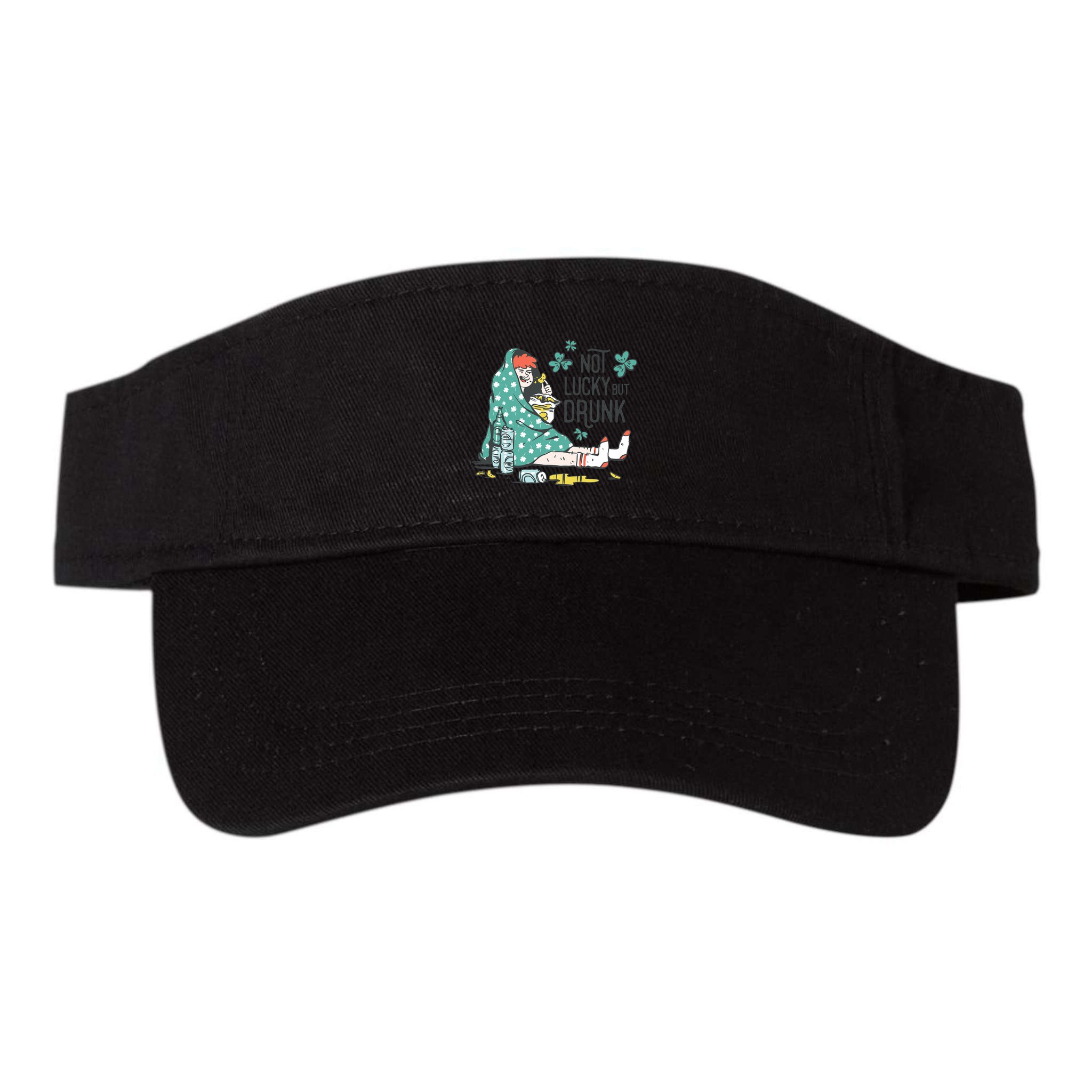 Not Lucky But Drunk Visor