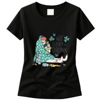 Not Lucky But Drunk Womens T-Shirt