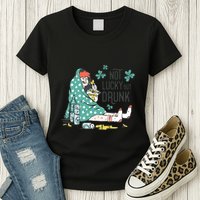 Not Lucky But Drunk Womens T-Shirt