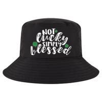 Not Lucky Simply Blessed Cool Comfort Performance Bucket Hat