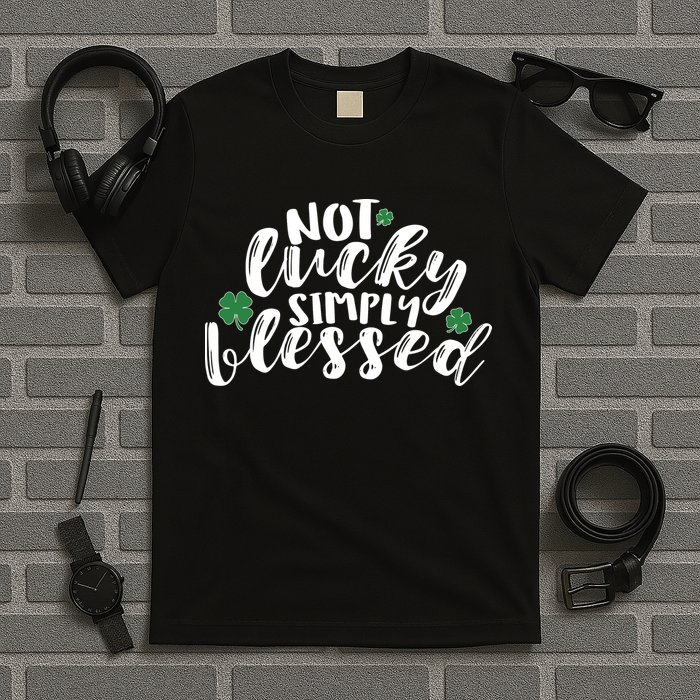 Not Lucky Simply Blessed T-Shirt