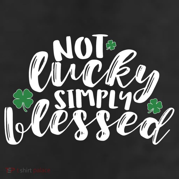 Not Lucky Simply Blessed 11oz C Handle Ceramic Mug