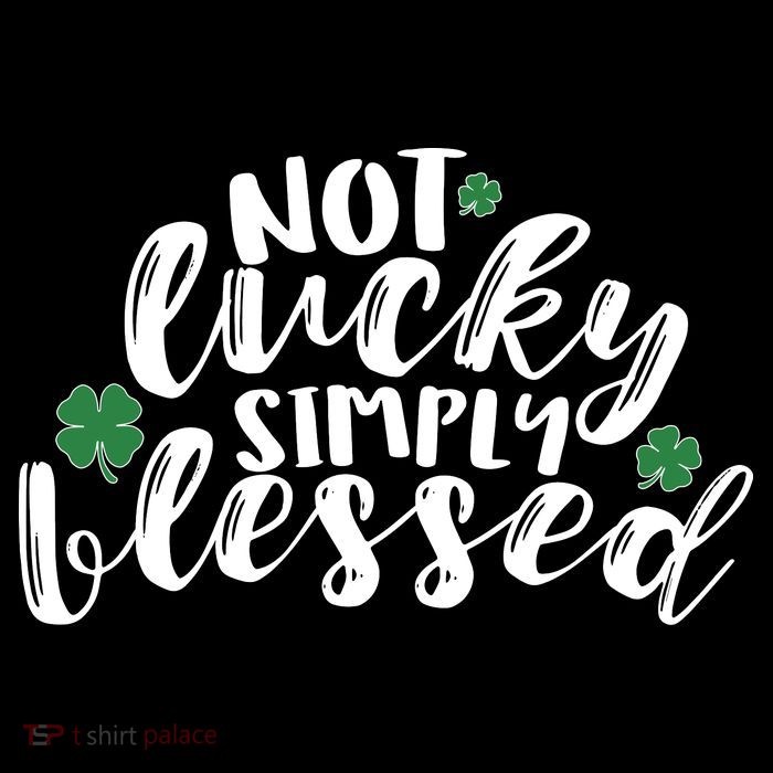 Not Lucky Simply Blessed Cooling Performance Long Sleeve Crew