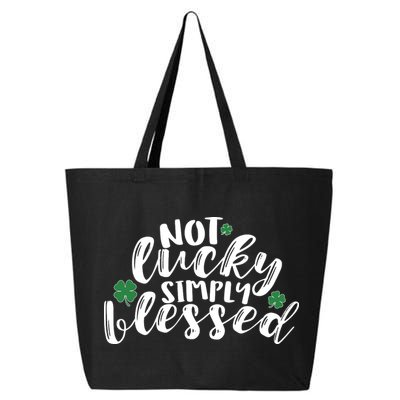 Not Lucky Simply Blessed 25L Jumbo Tote