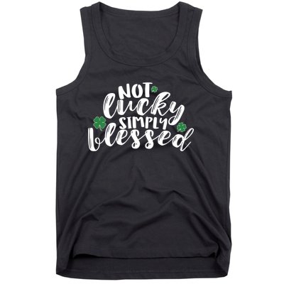 Not Lucky Simply Blessed Tank Top