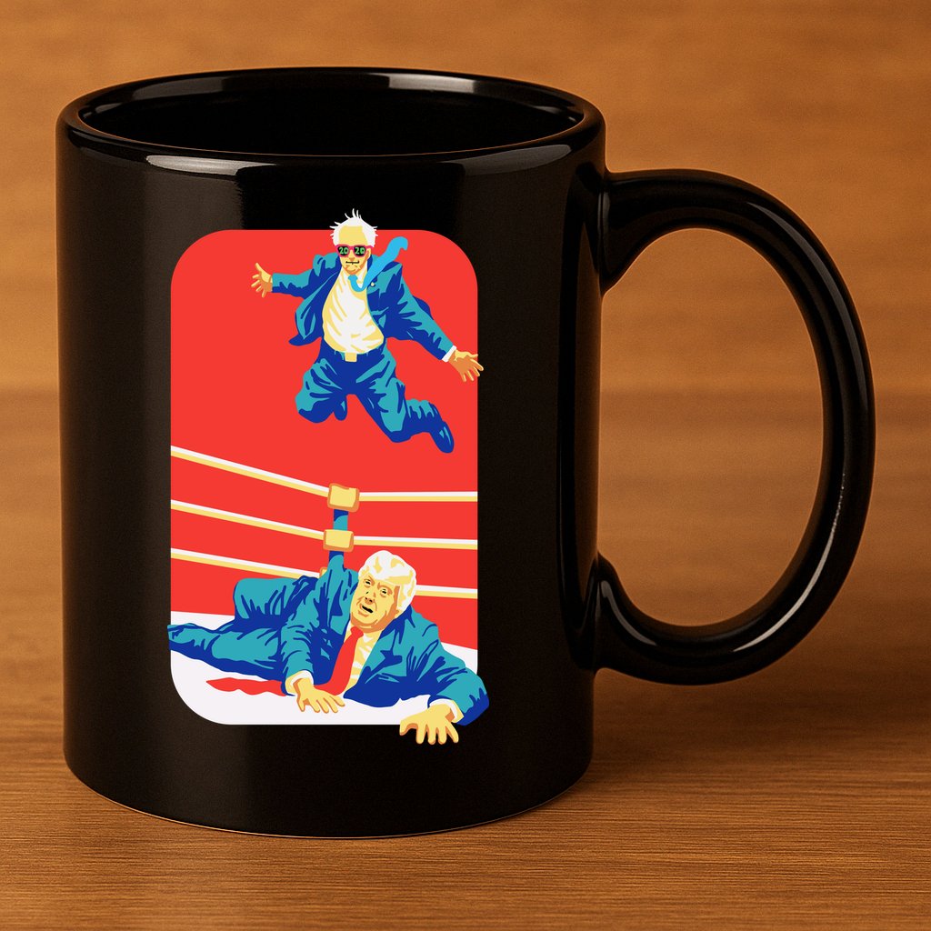 Not Me Us Bernie Sanders 11oz C Handle Ceramic Mug