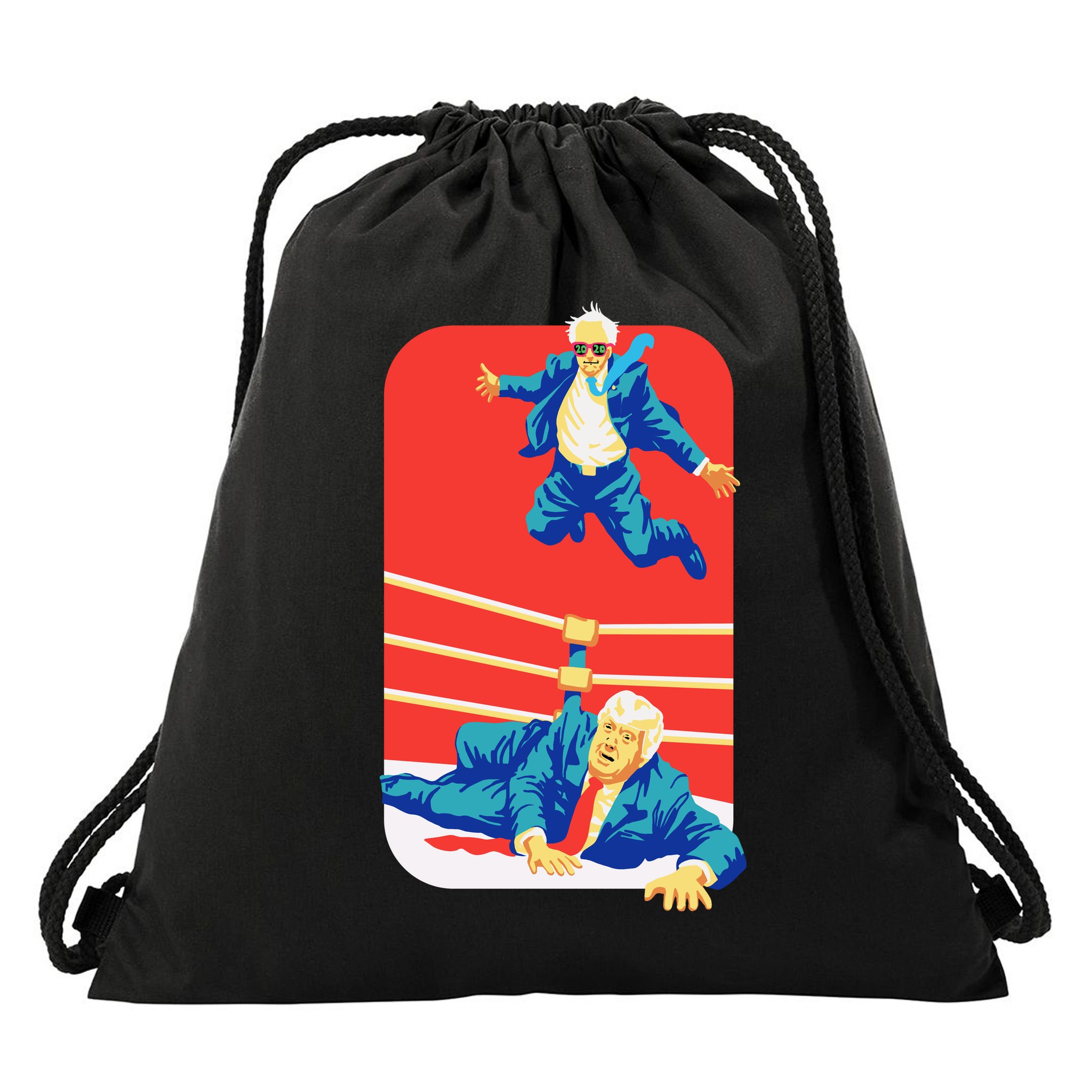 Not Me Us Bernie Sanders Drawstring Bag
