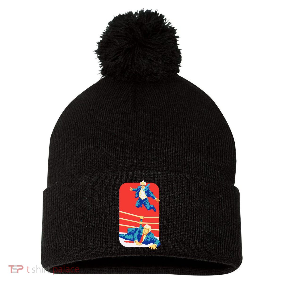 Not Me Us Bernie Sanders Pom Pom 12in Knit Beanie