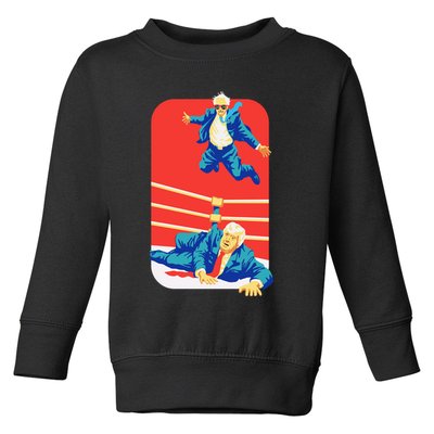 Not Me Us Bernie Sanders Toddler Sweatshirt