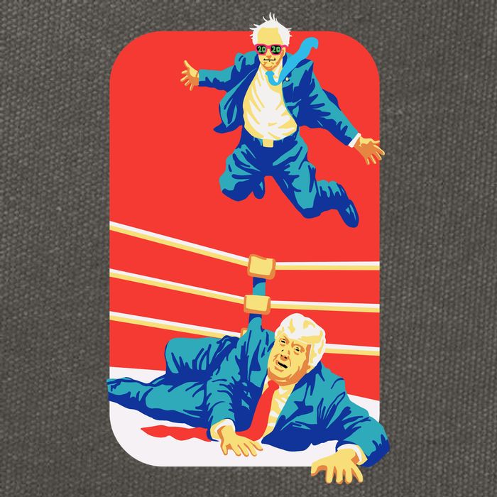 Not Me Us Bernie Sanders Cotton Canvas Backpack