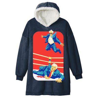 Not Me Us Bernie Sanders Hooded Wearable Blanket