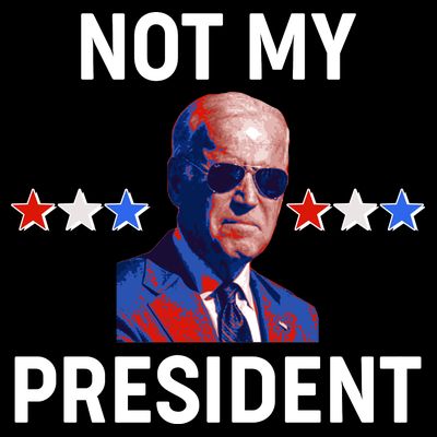 Not My President Anti Biden Pro Trump 2020 Election T-Shirt