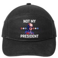 Not My President Anti Biden Pro Trump 2020 Election 7-Panel Snapback Hat